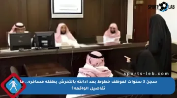 سجن 3 سنوات لموظف خطوط بعد إدانته بالتحرش بطفلة مسافرة.. ما تفاصيل الواقعة؟